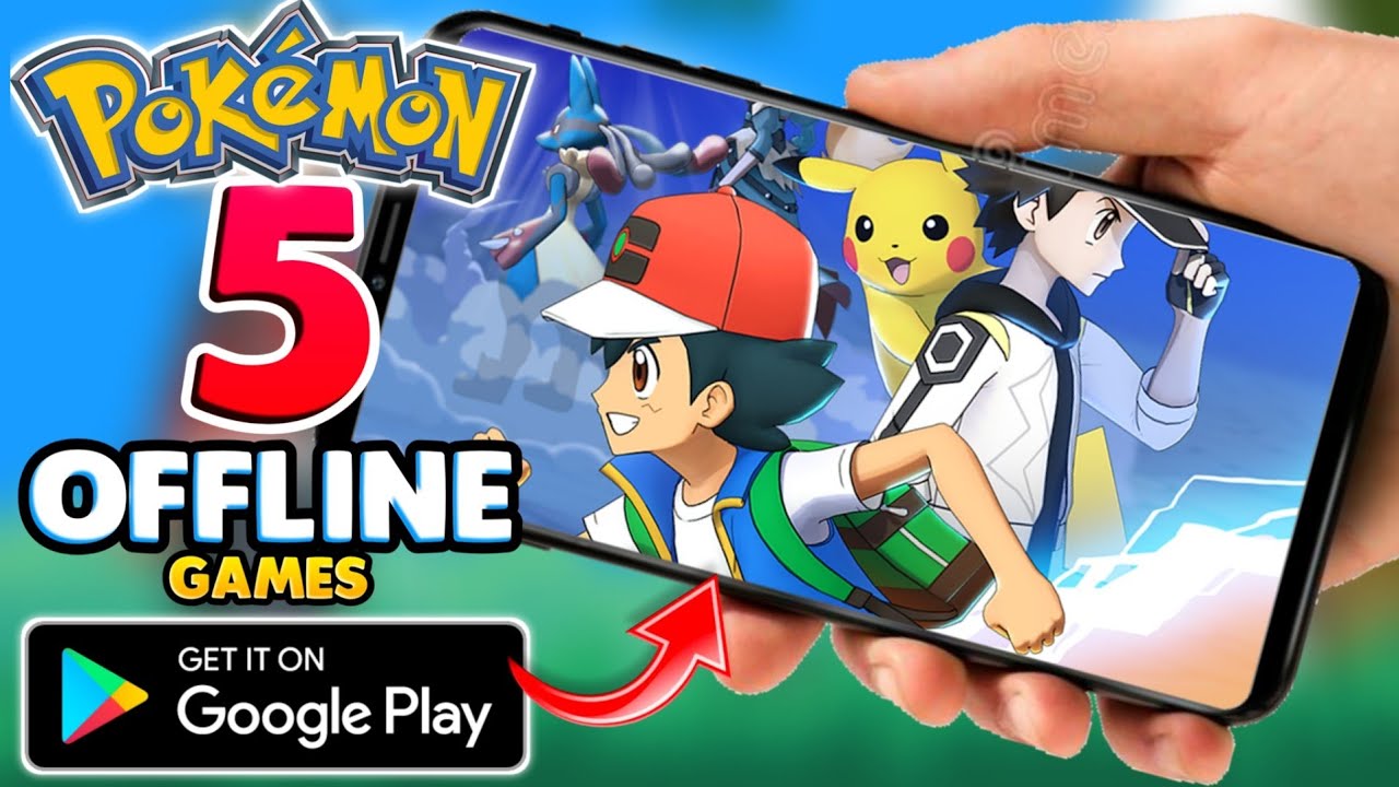 Top 3 Offline/Online Pokemon games hidden in Play Store