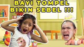 LEIKA NGURUS BAYI TOMPEL😱 BIKIN SEBEL DI ROBLOX DAYCARE 3