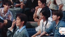 This is a funny scene! Shen Yue teased Wu Jinyan to sit with her ex-husband, but Wang Xingyue ate co