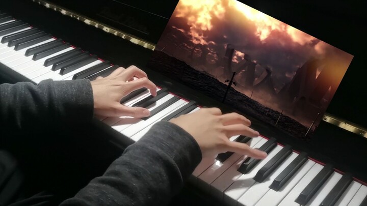 เล่นเปียโนคัฟเวอร์เพลง Brave Shine เพลงเปิด Fate/Stay Night