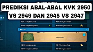 😂 nyasar di kingdom 2950 prediksi abal-abal kvk 2950 vs 2949 dan 2945 vs 2947 #riseofkingdoms