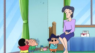 Crayon Shin-chan: Shin-chan bị nhầm là hình vẽ bậy trên tường, và Kazama hối hận vì đã xóa kiệt tác 