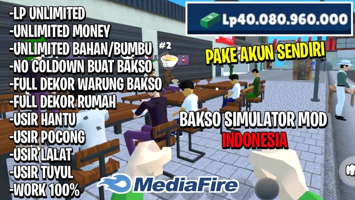 Bakso simulator mod apk Versi 0.2.2 terbaru 2022 unlimited all item