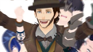 [MMD บุคลิกภาพที่ห้า] Fraud Group Sand Sculpture Daily - เดาสิว่าฉันเป็นใคร [Action Distribution]
