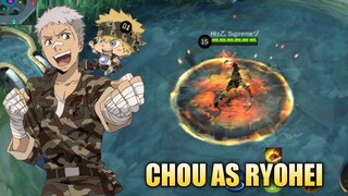 CHOU X RYOHEI SASAGAWA SKIN SCRIPT FULL EFFECTS - MOBILE LEGENDS