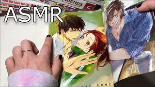 ASMR Manga Book Browsing *tapping, tracing, no talking*