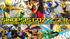 Resmi No.1 Sentai Gozyuger Update Sinopsis Cerita Battle Royale Super Sentai Vs Sentai ?