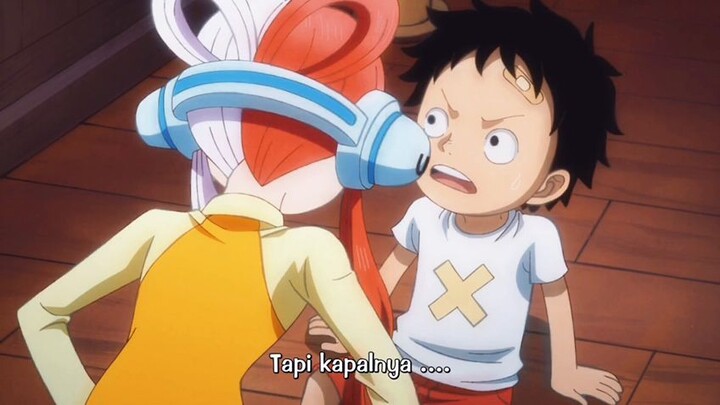 Masa Kecil Luffy dan Uta