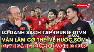 NÓNG: TIẾT LỘ DANH SÁCH TẬP TRUNG CỦA TUYỂN VIỆT NAM. Ả RẬP XÊ ÚT “CHƠI LỚN”, ĐTVN SÁNG CỬA DỰ WC