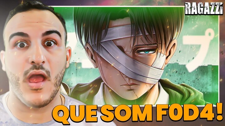 ♪ Levi Ackerman | Minha Última Missão | AniRap (Prod. WB)  •COMIC•