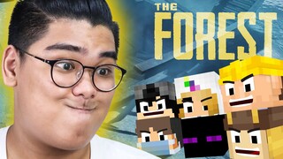 KadaCraft The Forest #08 - SCUBA DIVING (Tagalog)