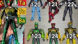 Kamen Rider OOO ประติมากรรมกระดูกจริง! ฉันควรซื้อ 6 หรือ 125? นี่คือปัญหา