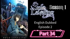 Sololeveling.S1.E2.P34| English Dubbed