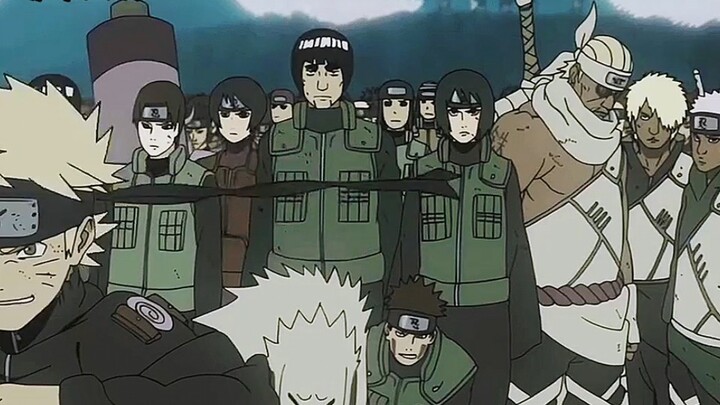 Naruto was taunted by Madara, and Naruto used the strongest ninjutsu, the Ninja Alliance Technique.