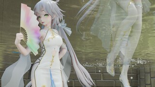 【MMD/洛天依/布料/流体】洛水天依 春风有信