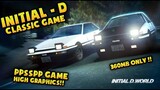 INITIAL-D High Graphics Game || Ppsspp Game || 360Mb