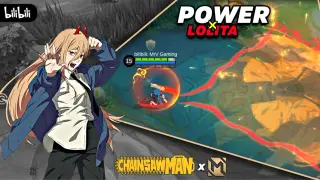 POWER (Blood Fiend) in Mobile Legends 😲 CHAINSAW MAN x MLBB