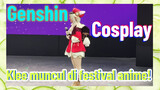 [Genshin, COSPLAY] Klee muncul di festival anime!