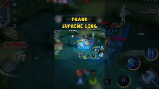 SUPREME LING NGE PRANK MATI 5x !!! 😱