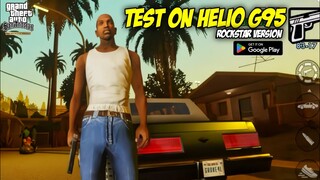 GTA: San Andreas Definitive Edition Mobile - Rockstar Version On Helio G95 (Android)