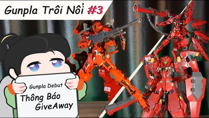 Gunpla Trôi Nổi 3 l Bộ phụ kiệnType-X SJL Model - GIVE AWAY !!! Proto GN launcher l Gunpla Debut VN