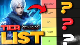 *UPDATED* DEVIL MAY CRY: PEAK OF COMBAT TIER LIST!!!