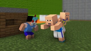 Upin & Ipin - Prangko Kesayangan Kak Ros 10 (Minecraft Animation)