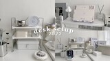 desk setup 2022 📓 reorganizing, new decor