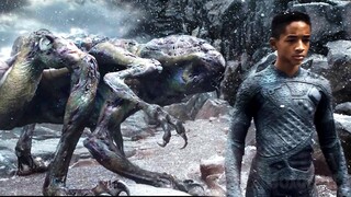 Fear is not an option: Jaden Smith VS The Ursa Monster (epic final fight) | After Earth | CLIP