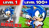 Sonic LEVELS UP in Sonic Speed Simulator (ROBLOX) 🔵💨