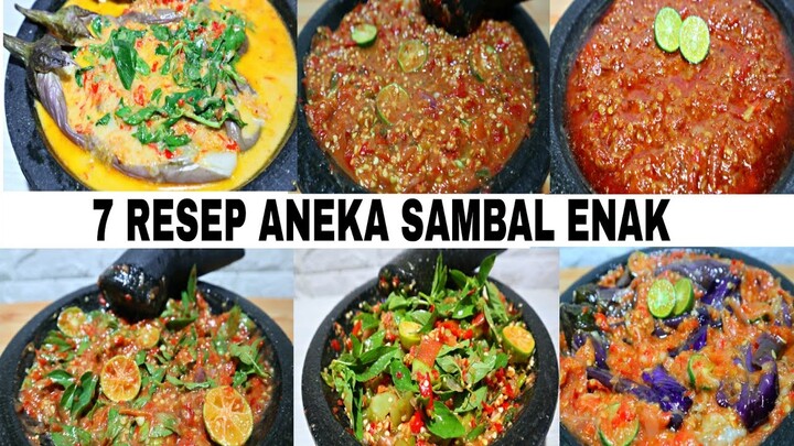 7 RESEP ANEKA SAMBAL ENAK DAN MUDAH MEMBUATNYA PENAMBAH NAFSU MAKAN