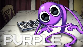 PURPLE SAD BACK STORY - Parasite | Rainbow Friends Animation