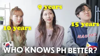 Koreans' Who Knows the Philippines Better Challenge! ðŸ‡°ðŸ‡·ðŸ‡µðŸ‡­ pt.1