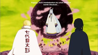 Naruto dan Sasuke membebaskan Kaguya untuk melawan Isshiki Otsutsuki, Apakah kaguya mau menolong ???