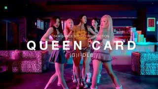 这就叫专业😍！请接住我的扑克牌多巴胺版昆卡“Queen Card”说到Kpop就是5KM！