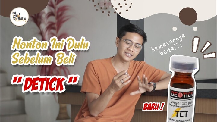 KEMASAN BARU OBAT KUTU KUCING DETICK