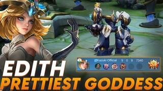 NEW HERO EDITH GODDESS OF SANCTUM ISLAND IS TOO POWERFUL TO BE DEFEATED | MLBB