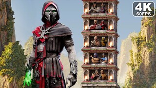 Mortal Kombat 1 Ermac Klassic Tower Gameplay MK1