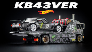 JDP改造风火轮 - 致敬砖叔 KB43VER 运输车  - Jakarta Diecast Project