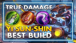 YI SUN-SHIN TRUE DAMAGE GAMEPLAY | BUILD 2020 | MLBB