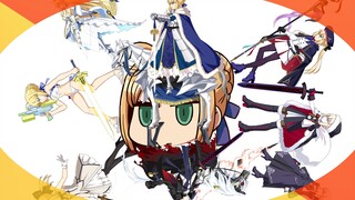 [Cắt hỗn hợp Bảo khí của FGO] Nếu hoạt ảnh Bảo khí được kéo dài thành 80 giây [Các bước đốt cháy cao