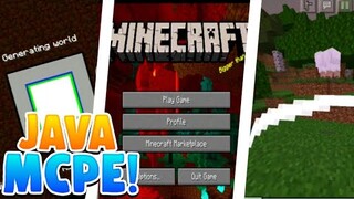 JAVA ADDON FOR MCPE 1.16+