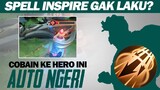Pake SPELL INSPIRE, Hero ini Jadi PREMAN GOLD LANE - Review SKIN BRUNO Green Falcon Mobile Legends