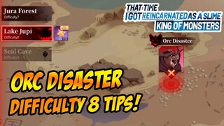 TIPS MENGALAHKAN ORC DISASTER SUBJUGATION DIFFICULTY 8 - TENSURA : KING OF MONSTER INDONESIA