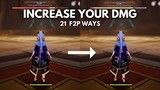 F2P :- 21 WAYS to Increase C0 Ayaka's dmg !! [ Genshin Impact ]