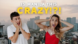 INCREDIBLE First Impression of MANILA, Philippines! 🇵🇭