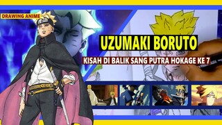 Uzumaki Boruto Kisah Di Balik Sang Putra Hokage Ke 7 / Speed Drawing