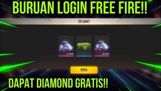 PEMBUKTIAN!! CUKUP LOGIN DAPAT DIAMOND!!