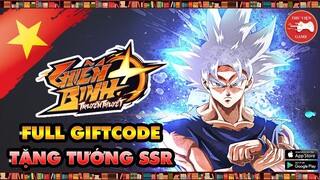 NEW GAME || Chiến Binh Truyền Thuyết - FULL 13 GIFTCODE, TƯỚNG SSR & NGỌC TRIỆU HỒI || Thư Viện Game