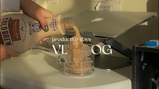 productive days vlog  🌱 | Lention laptop stand, studying, grocery, online class